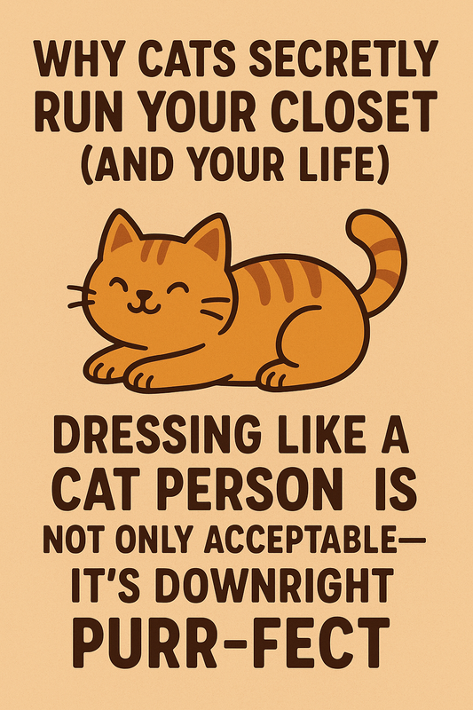 Why Cats Secretly Run Your Closet (and Your Life)