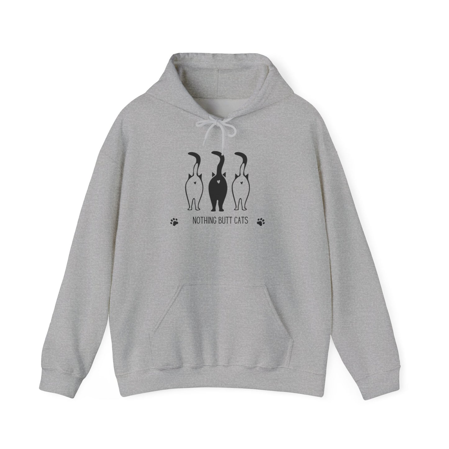 Nothing Butt Cats Unisex Heavy Blend™ Hooded Sweatshirt