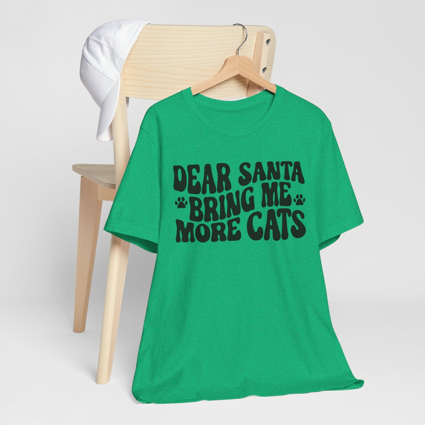 Dear Santa Bring Me More Cats Tee