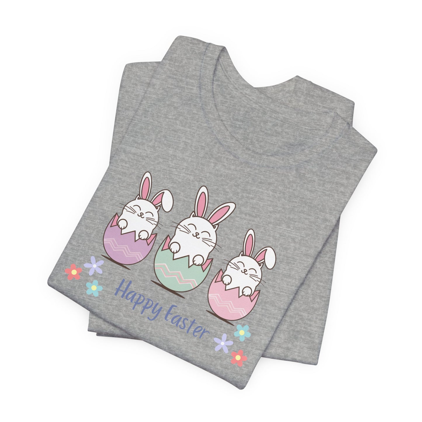 Happy Easter Cat Egg Tee