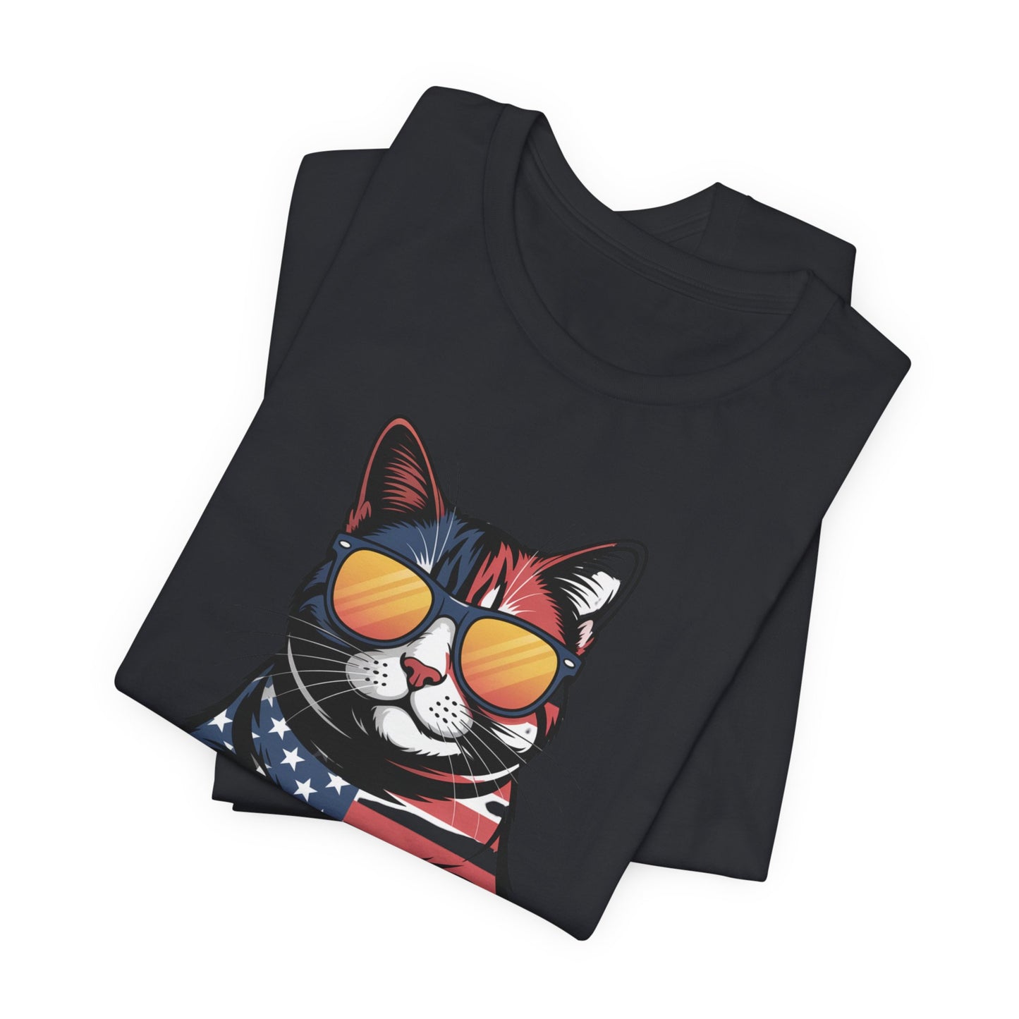 Patriotic Cool Cat T-Shirt
