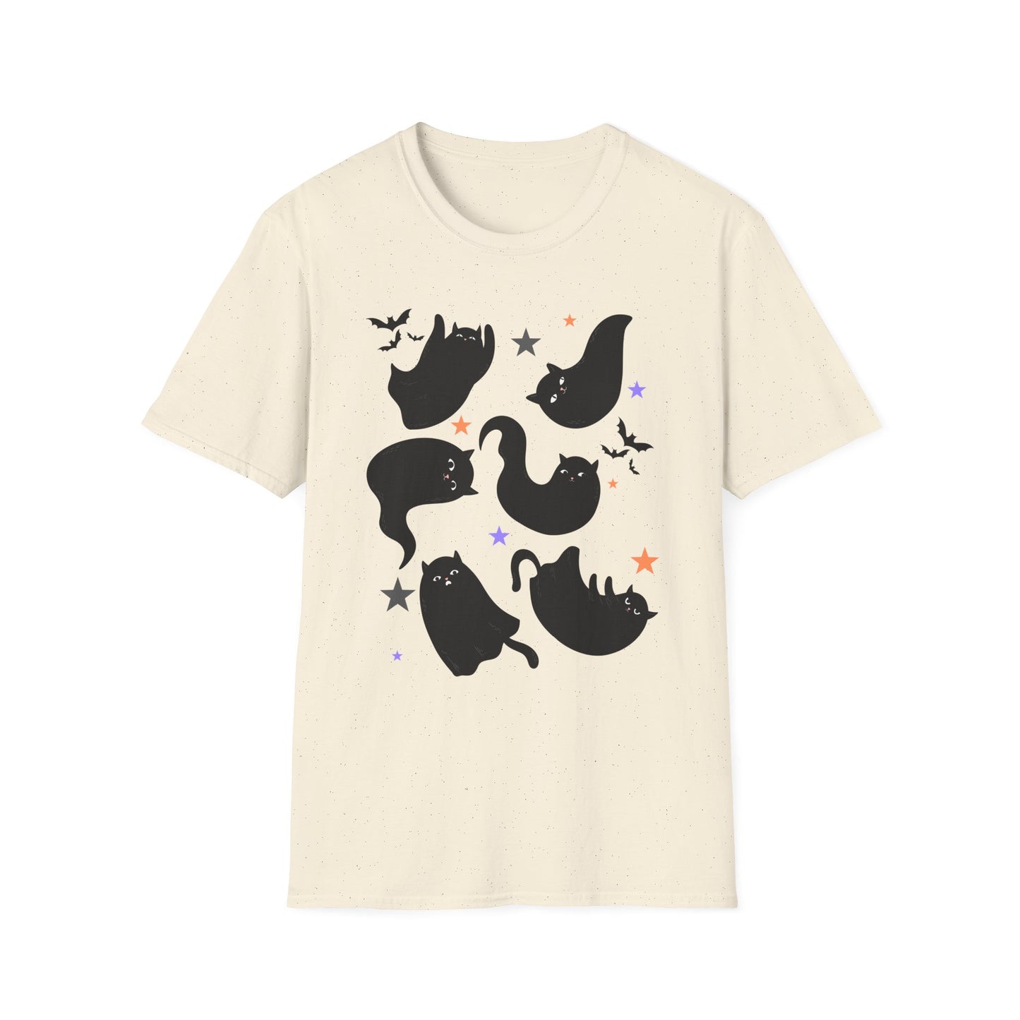 Halloween Black Cat T-Shirt – Cute Spooky Season Graphic Tee