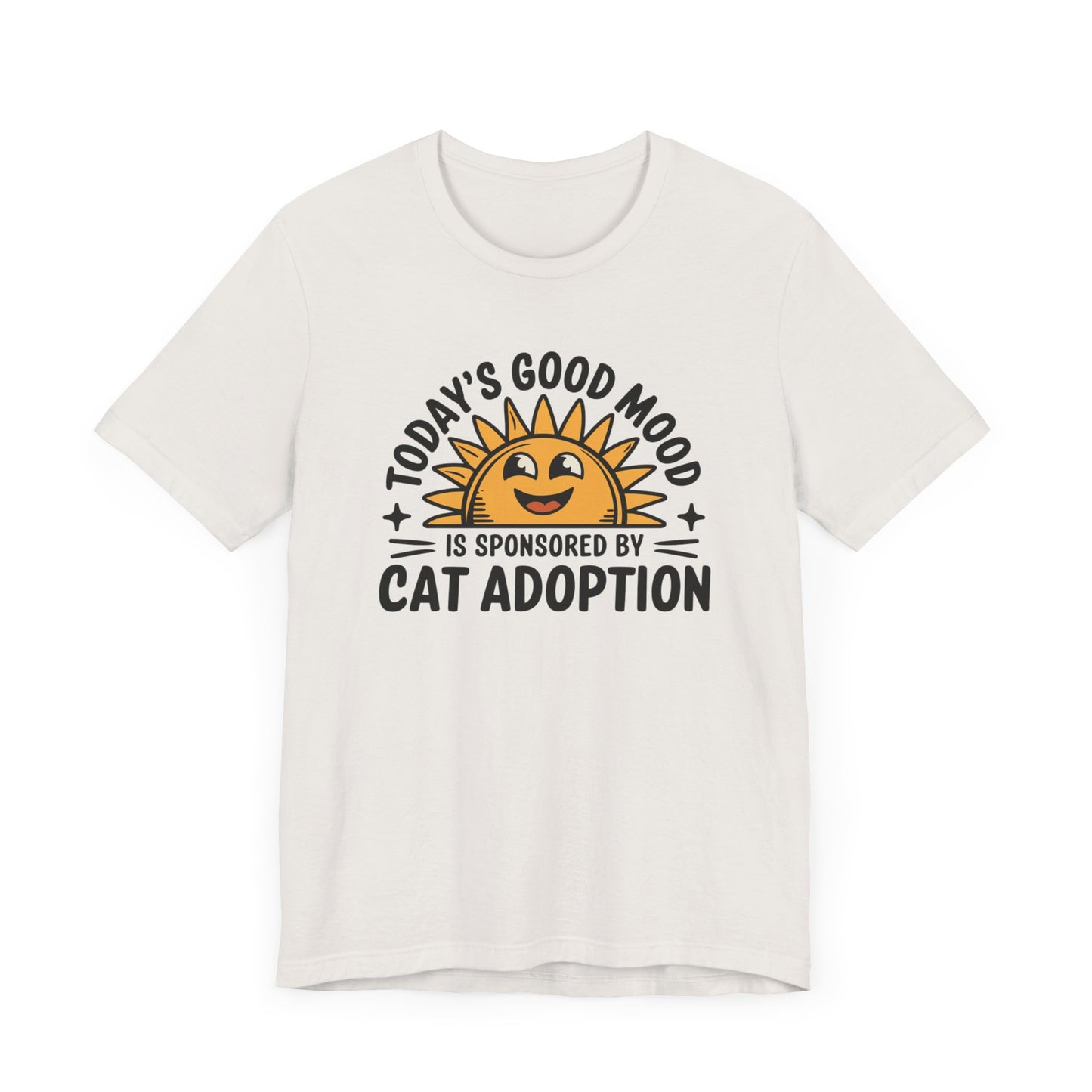 Today's Good Mood Sunny Cat Adoption Tee