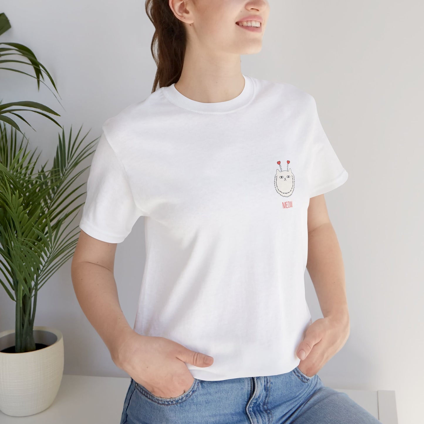 Cat Furball Valentine's Day Tee