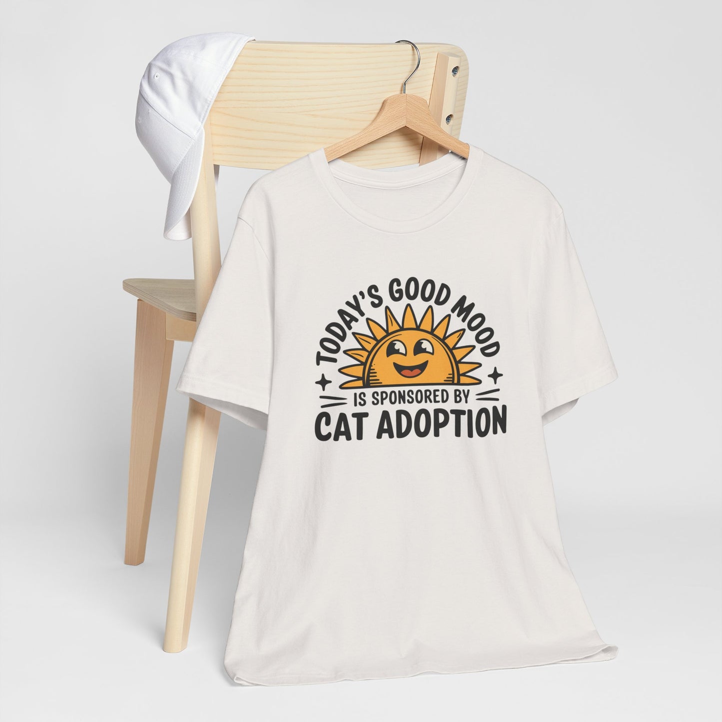 Today's Good Mood Sunny Cat Adoption Tee