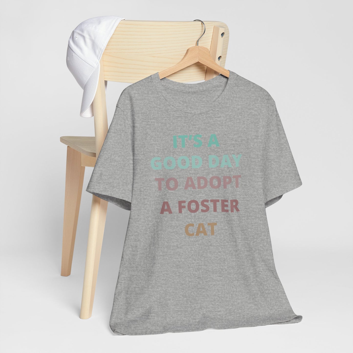 It’s a good day to adopt a foster cat tee shirt