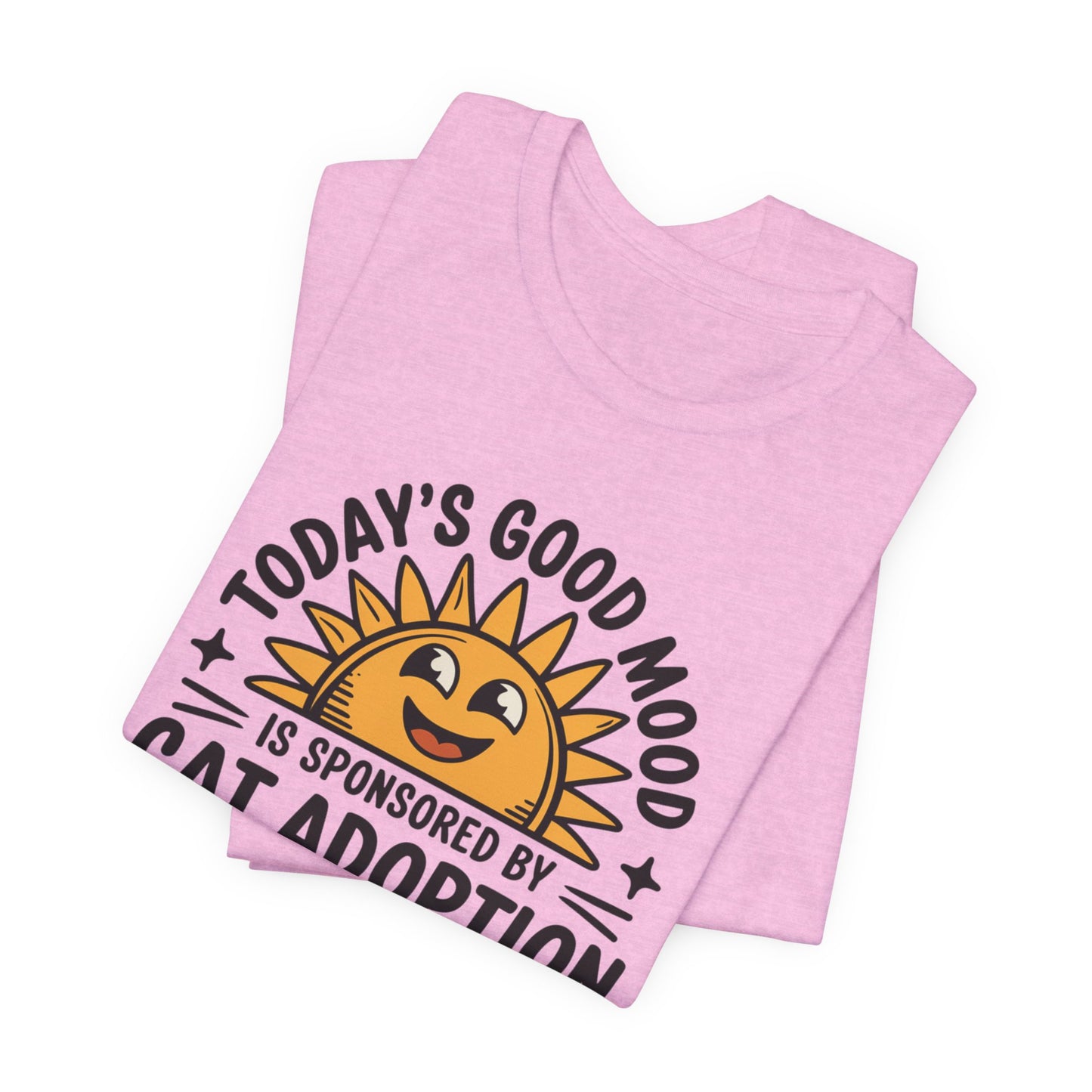 Today's Good Mood Sunny Cat Adoption Tee