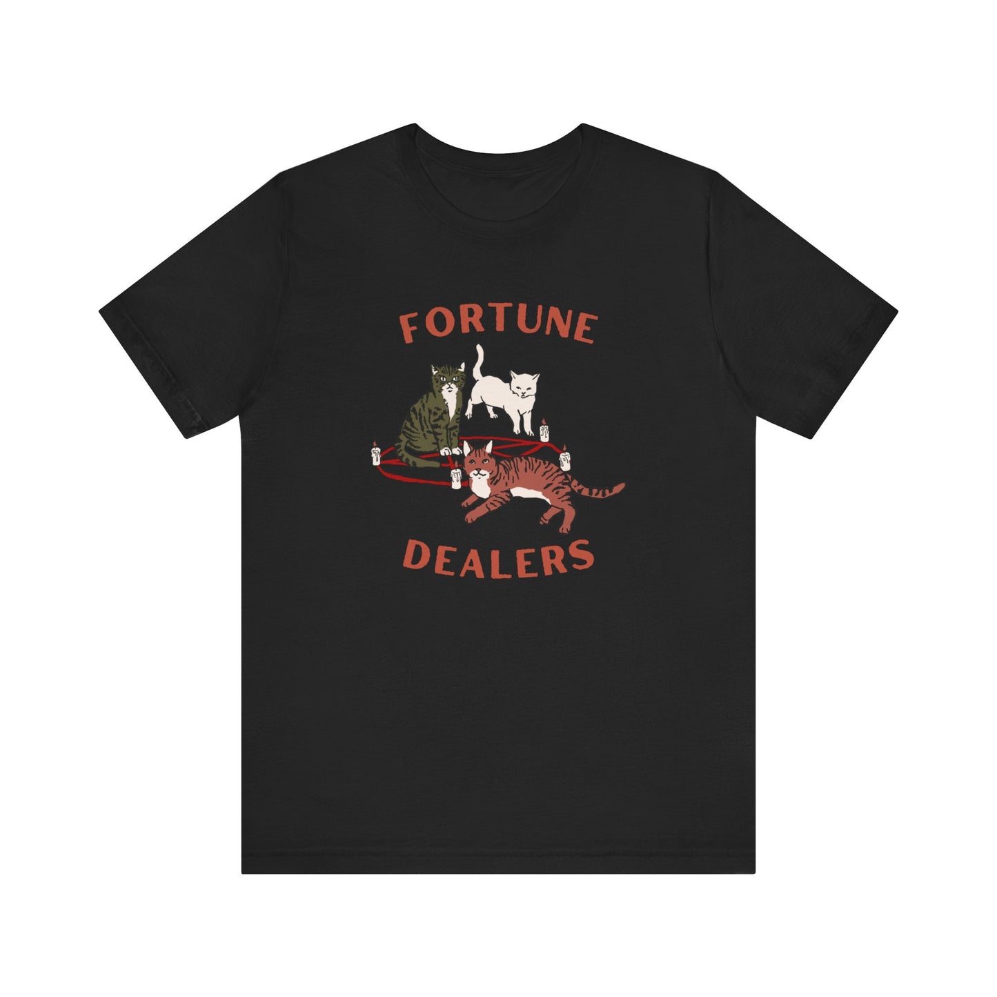 Fortune Dealer Halloween Cat Shirt