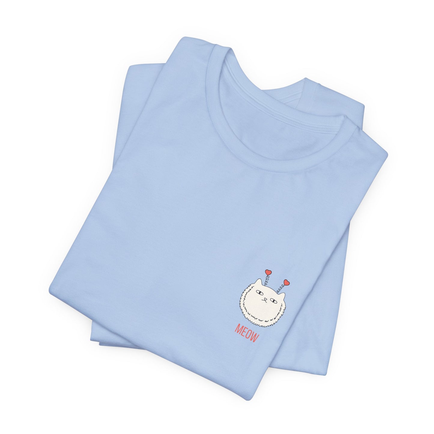 Cat Furball Valentine's Day Tee