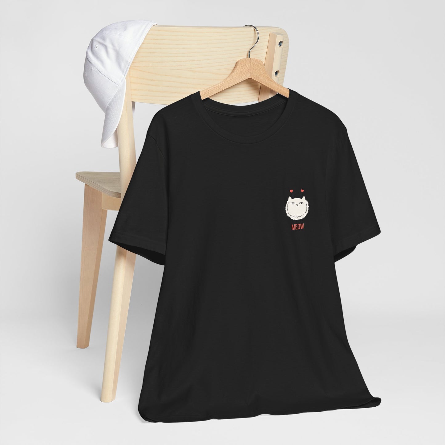 Cat Furball Valentine's Day Tee