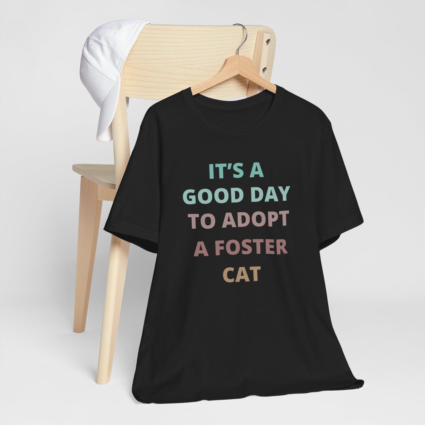 It’s a good day to adopt a foster cat tee shirt