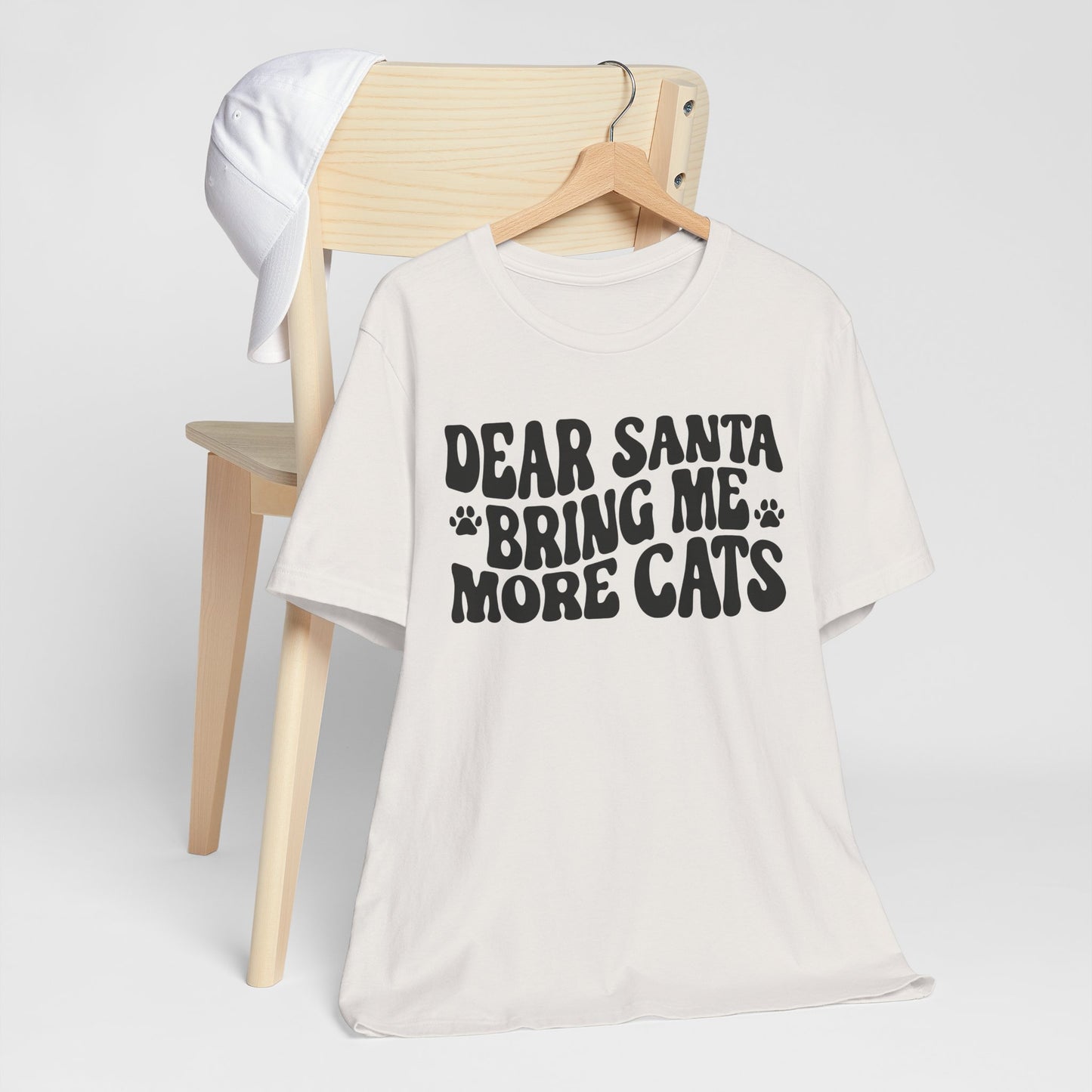 Dear Santa Bring Me More Cats Tee