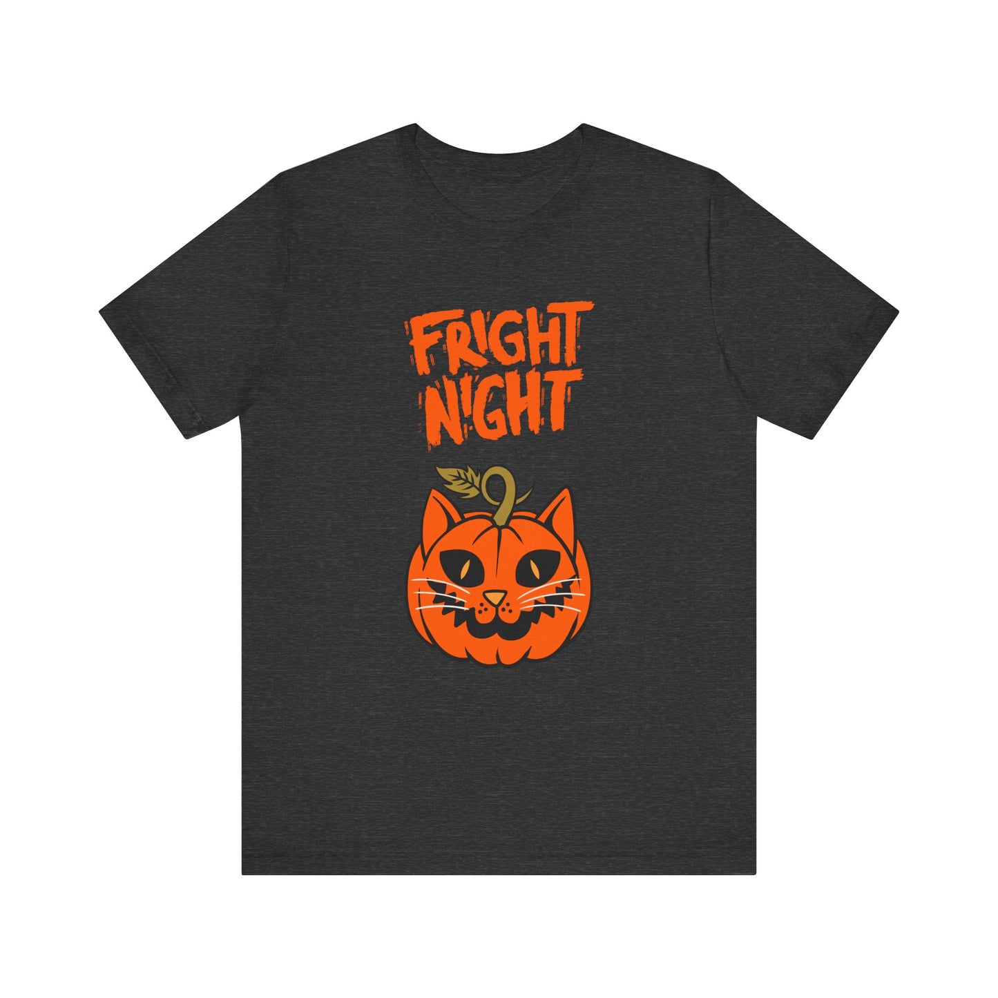 Halloween Cat Fright Night Tee