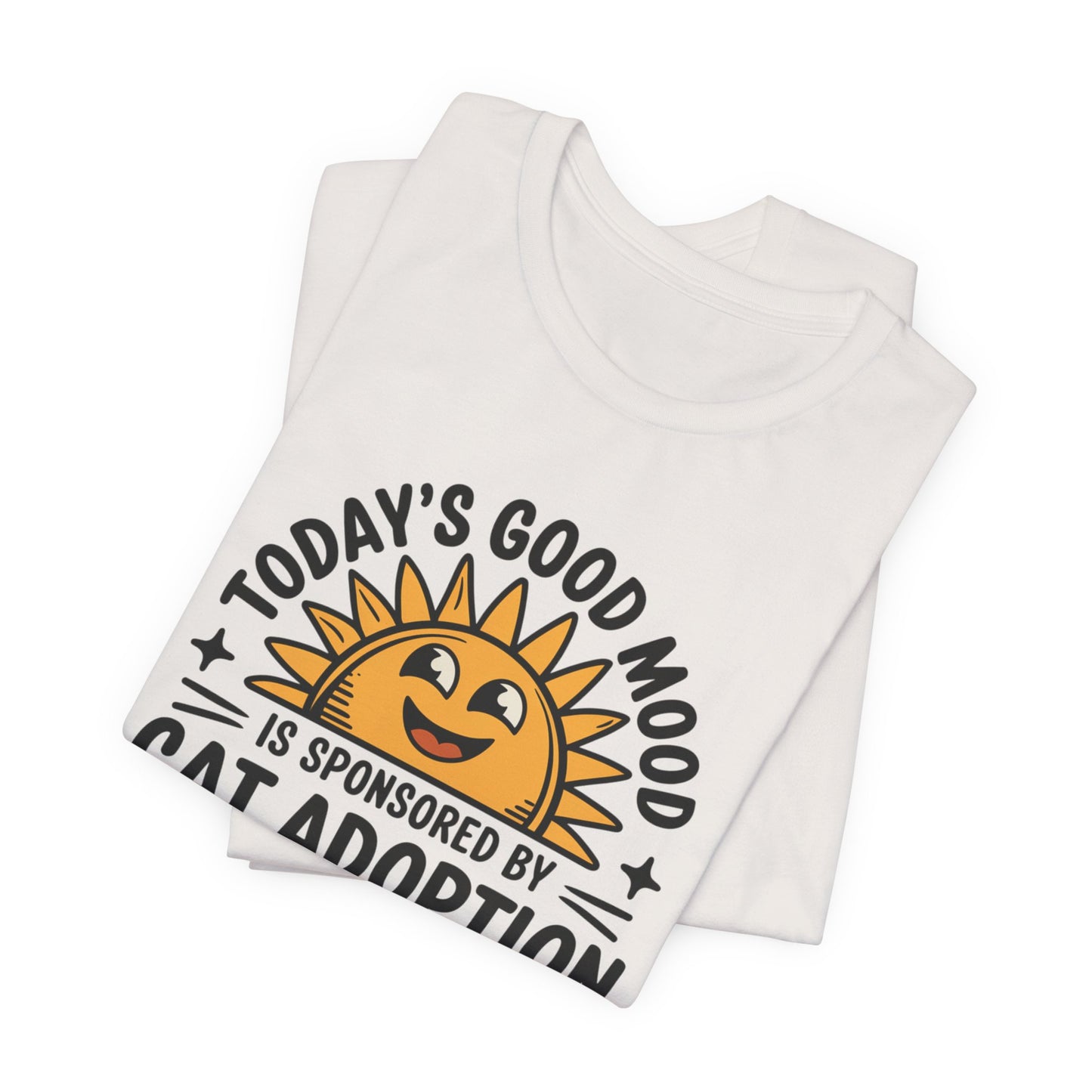 Today's Good Mood Sunny Cat Adoption Tee