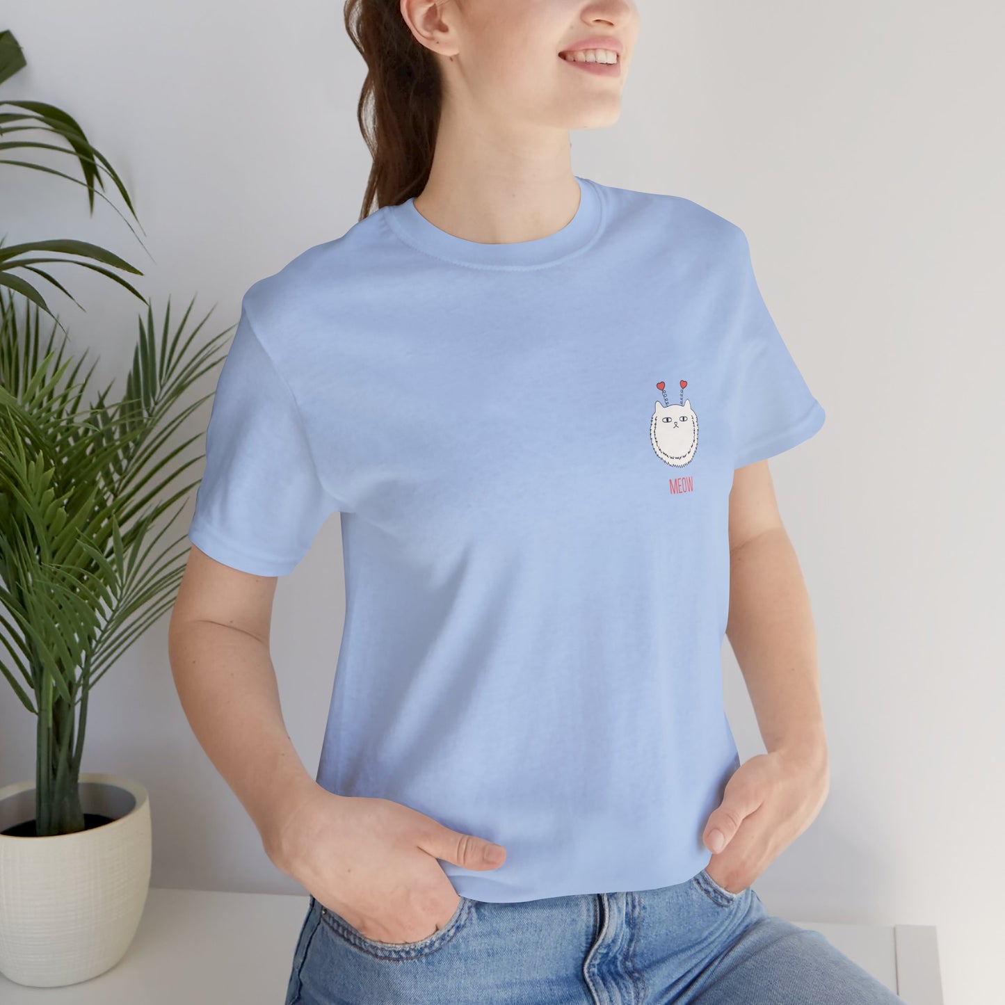 Cat Furball Valentine's Day Tee