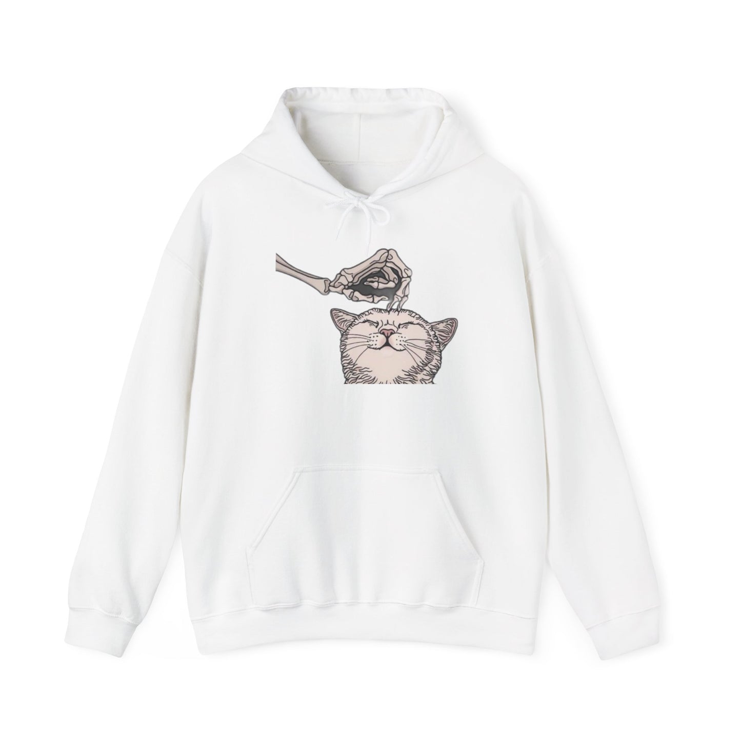 Skelton Head Scratch Unisex Heavy Blend™ Hooded Sweatshirt