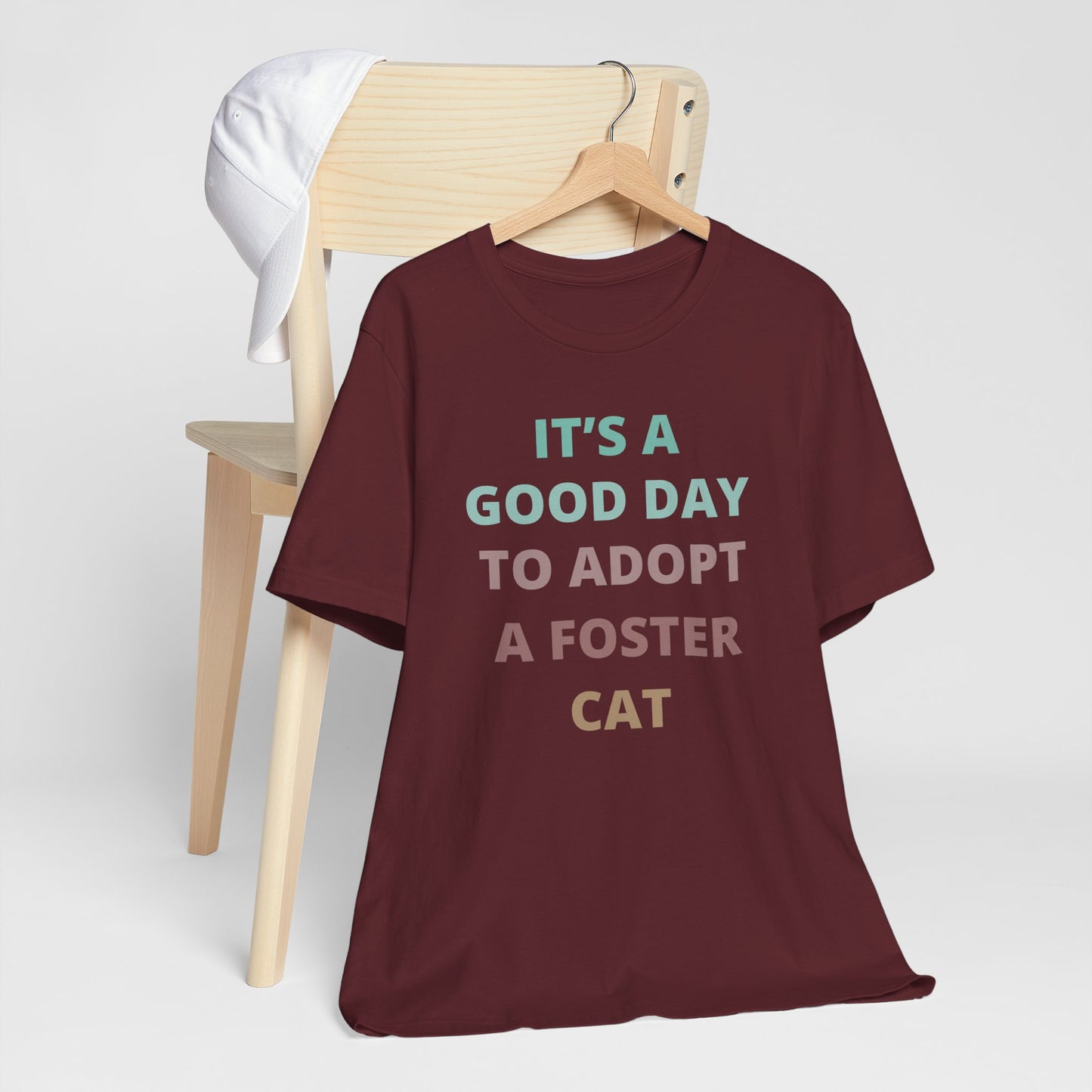 It’s a good day to adopt a foster cat tee shirt