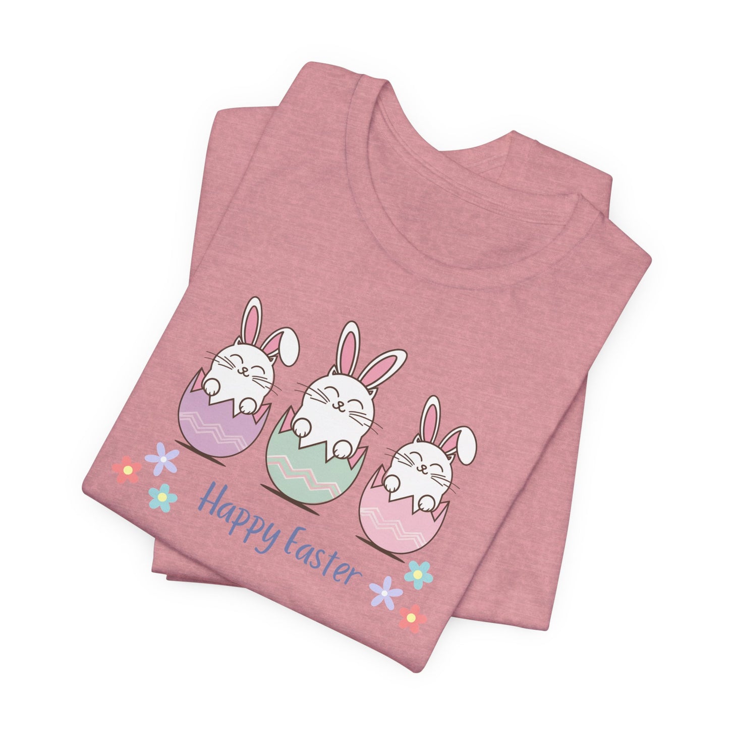 Happy Easter Cat Egg Tee