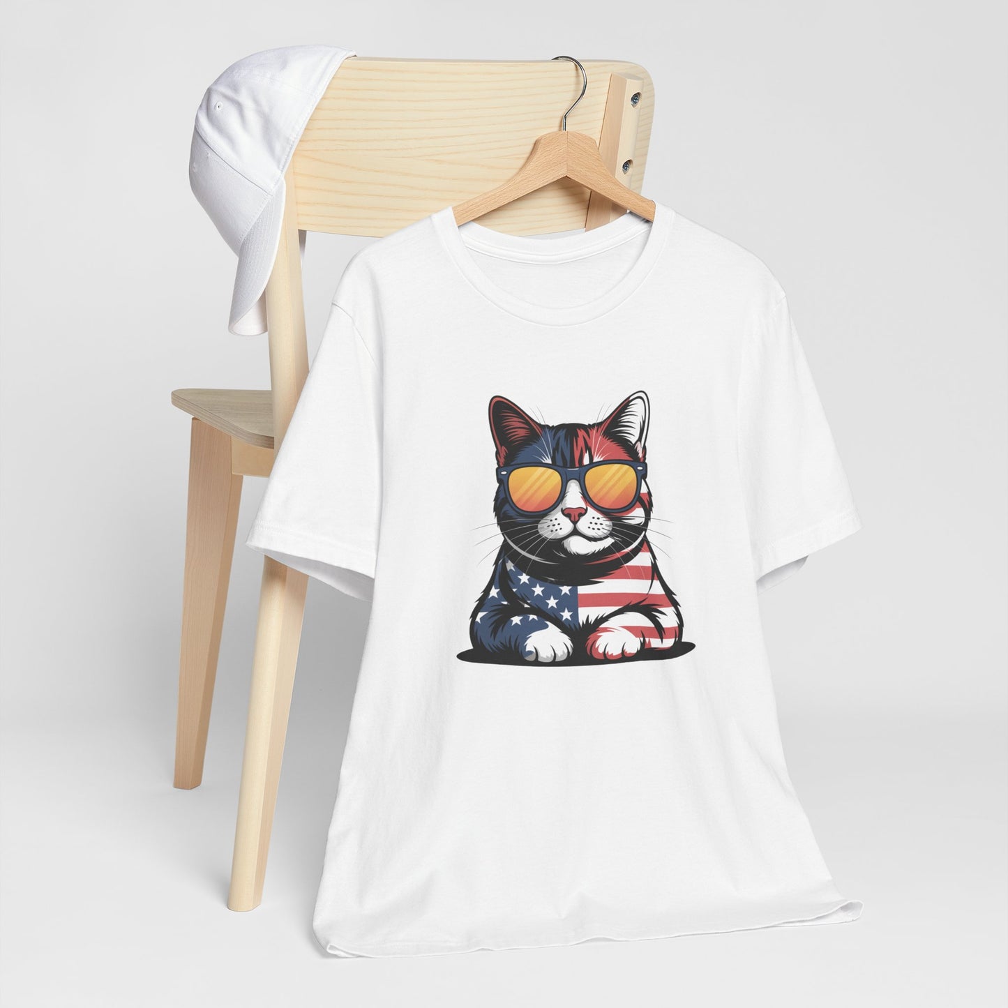 Patriotic Cool Cat T-Shirt