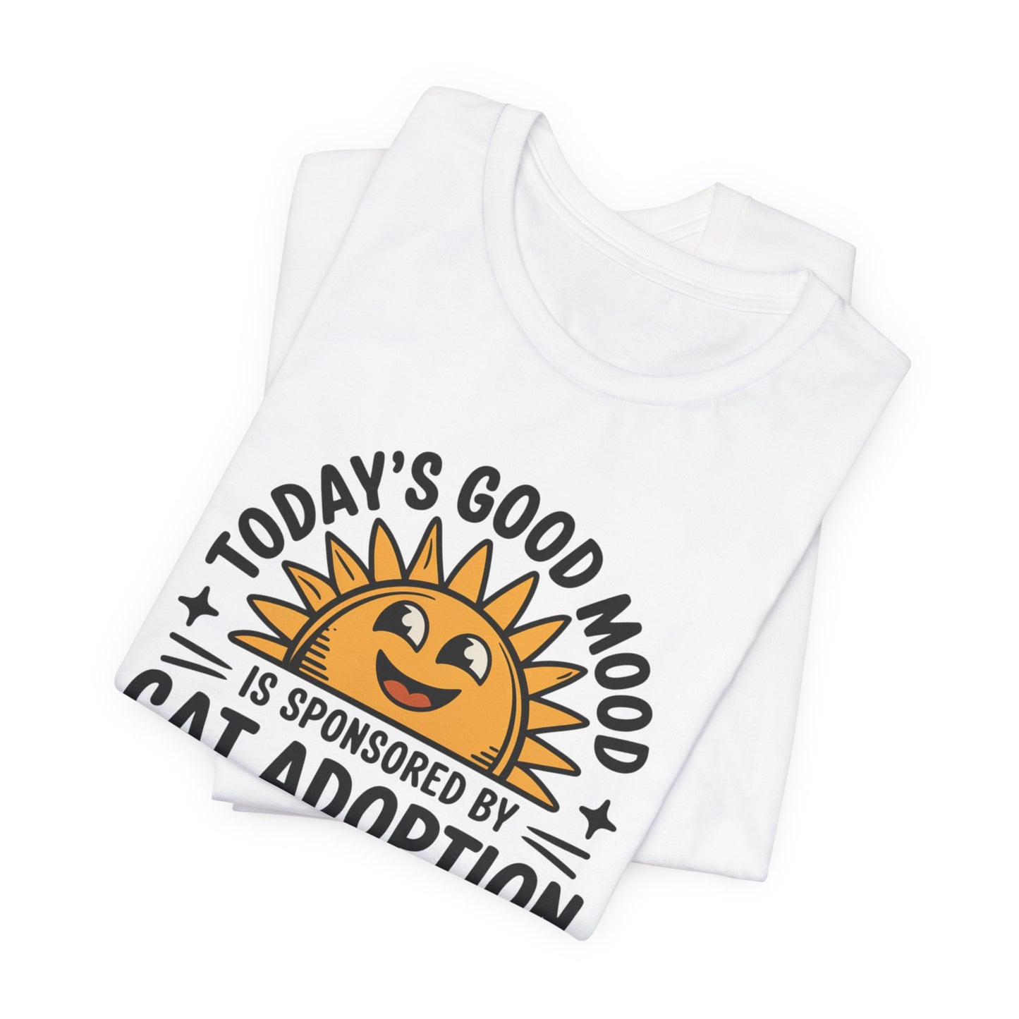 Today's Good Mood Sunny Cat Adoption Tee