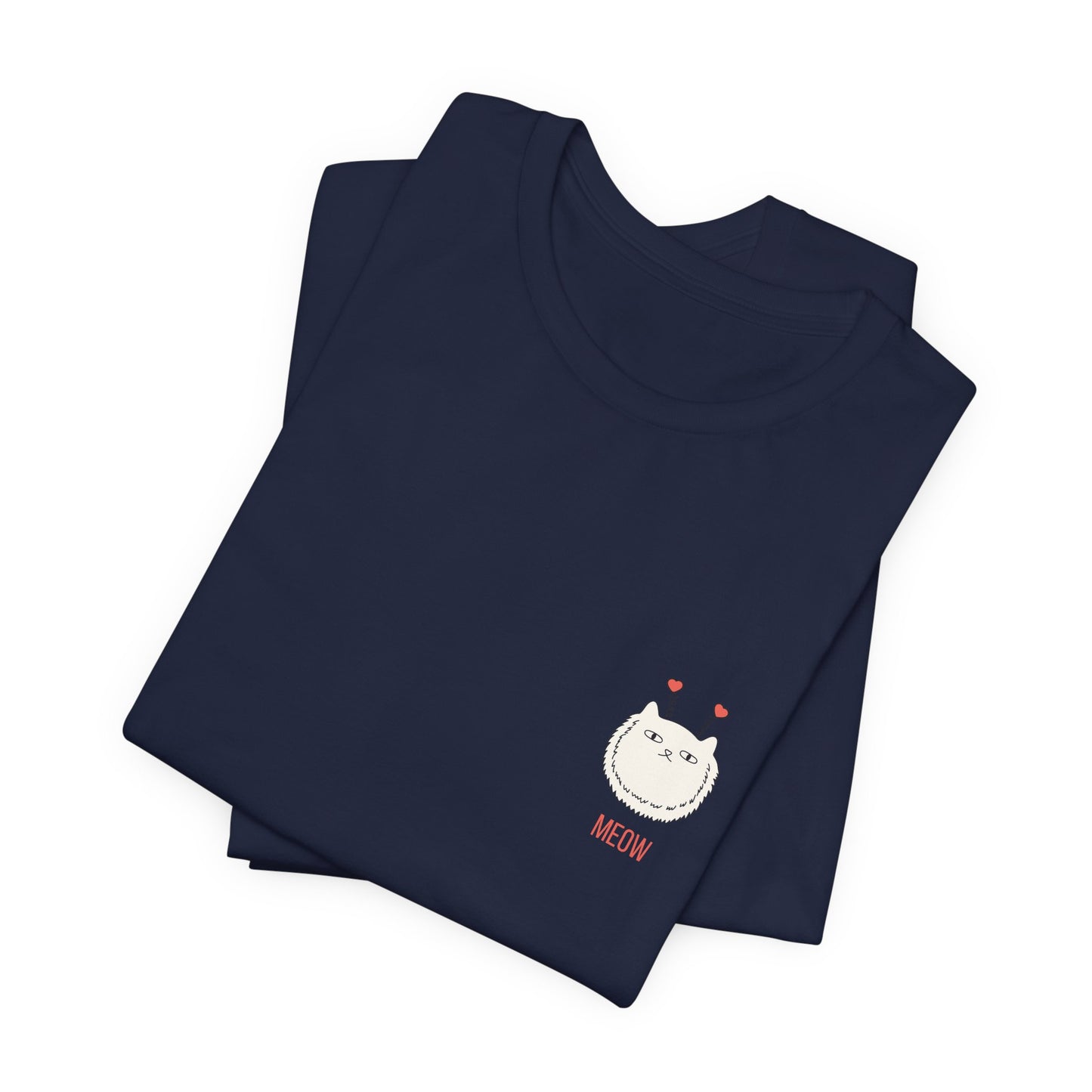 Cat Furball Valentine's Day Tee