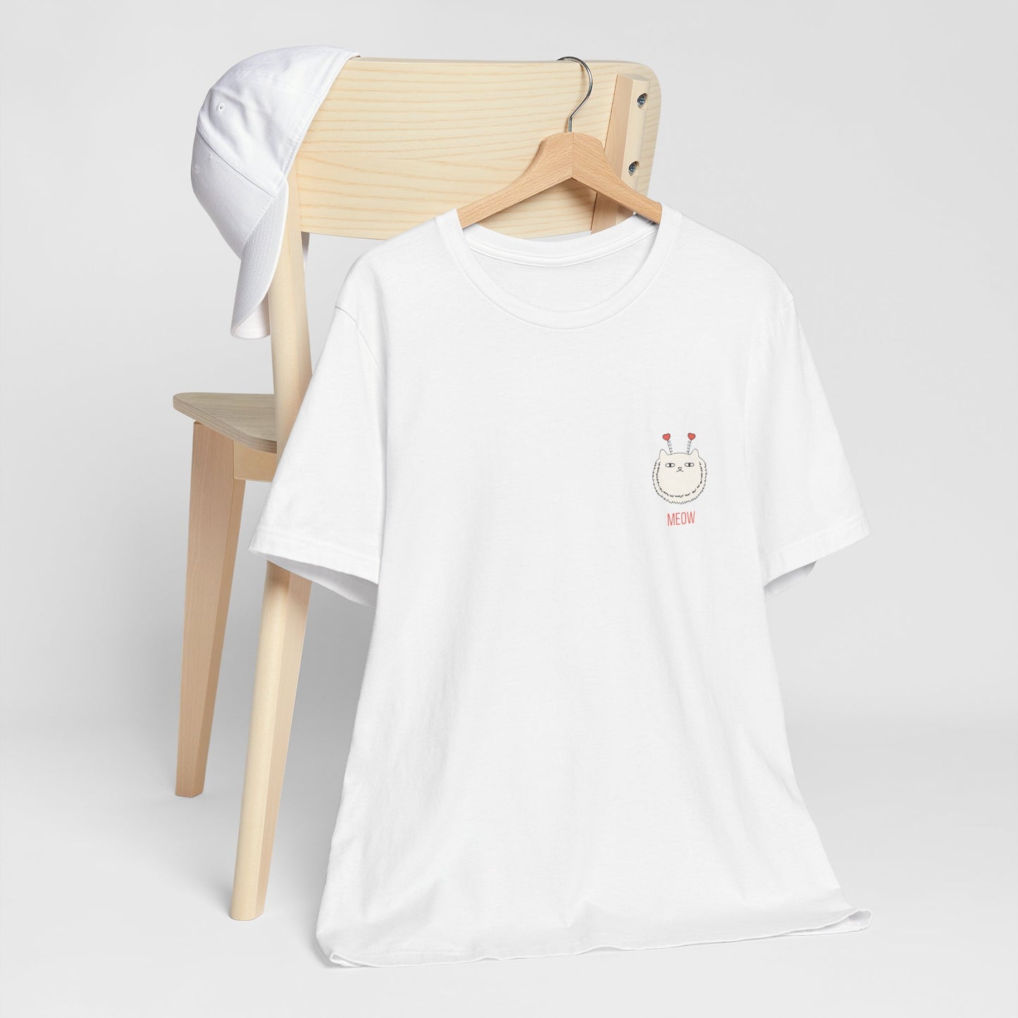 Cat Furball Valentine's Day Tee