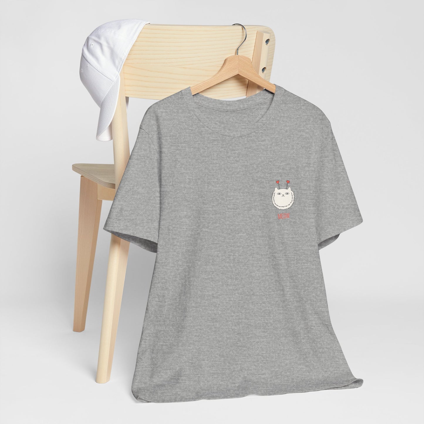 Cat Furball Valentine's Day Tee