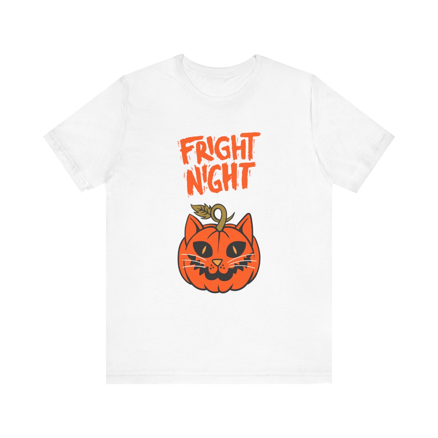 Halloween Cat Fright Night Tee