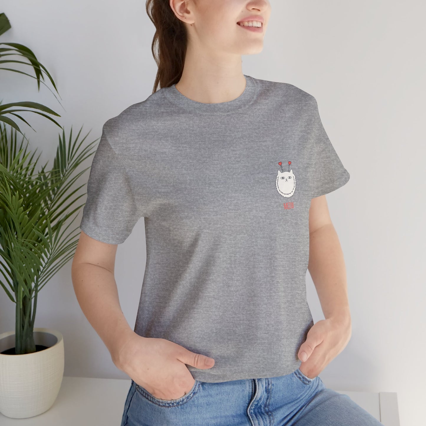 Cat Furball Valentine's Day Tee