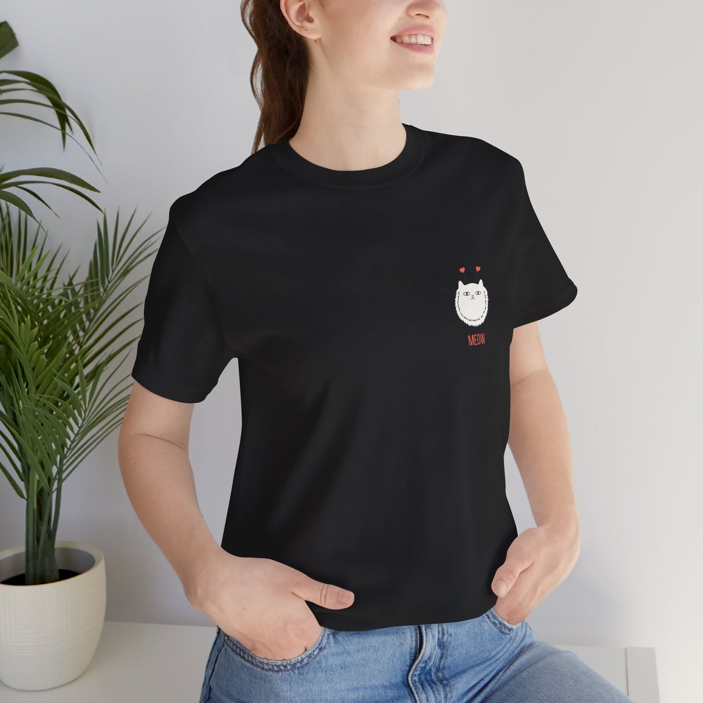 Cat Furball Valentine's Day Tee