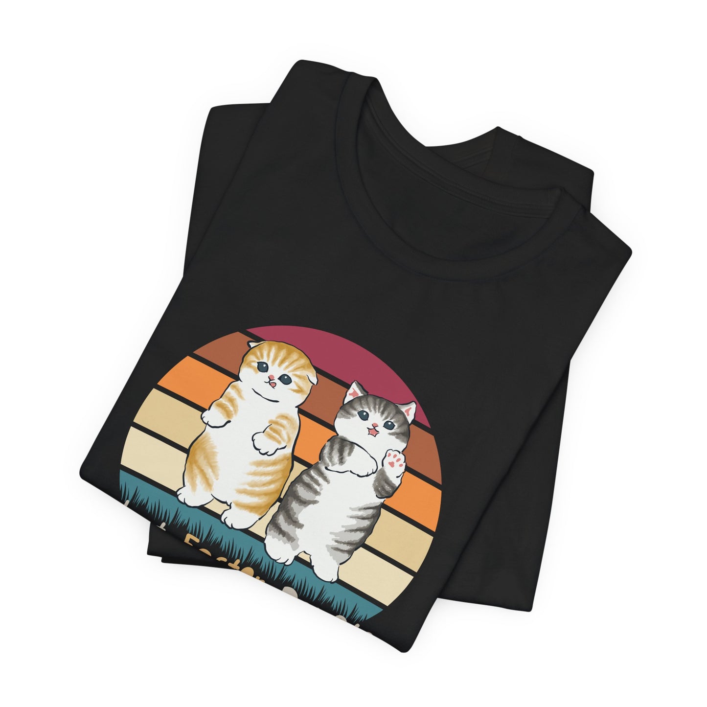 Adopt Foster Donate Cat Rescue Tee
