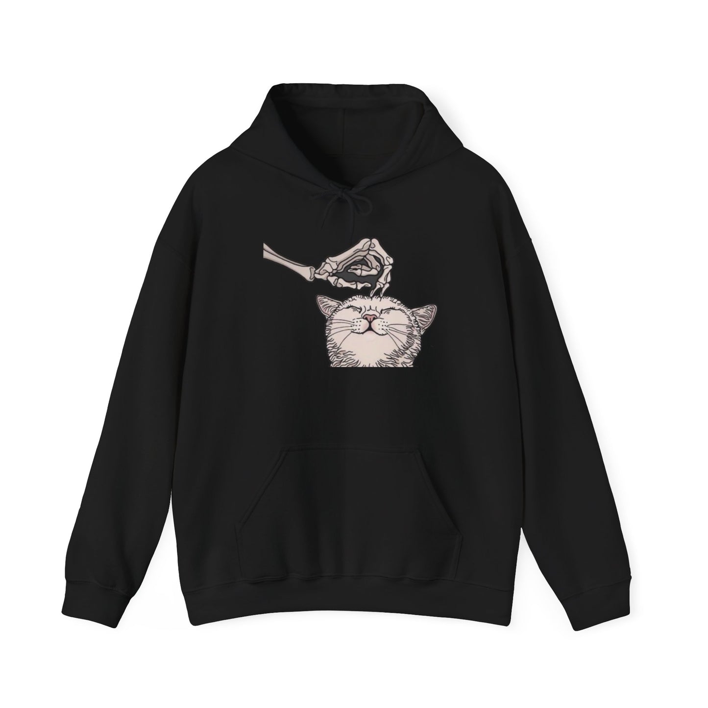 Skelton Head Scratch Unisex Heavy Blend™ Hooded Sweatshirt