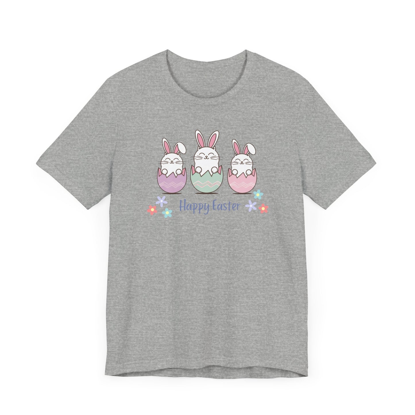 Happy Easter Cat Egg Tee