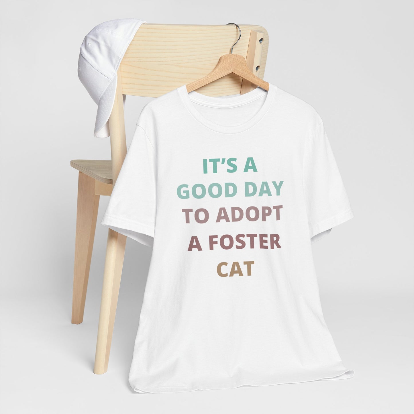 It’s a good day to adopt a foster cat tee shirt