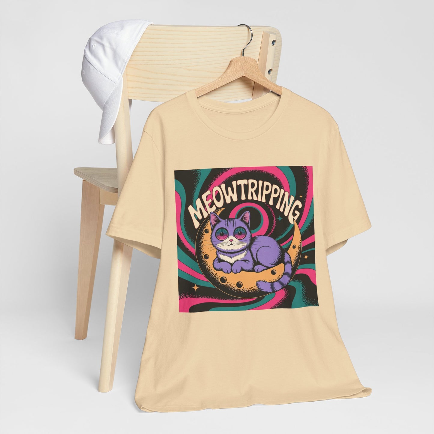 Meowtripping Psychedelic Cat T-Shirt