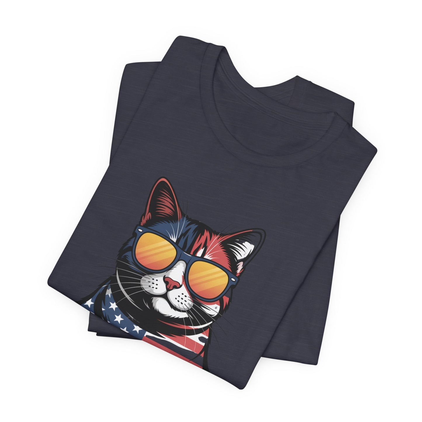 Patriotic Cool Cat T-Shirt