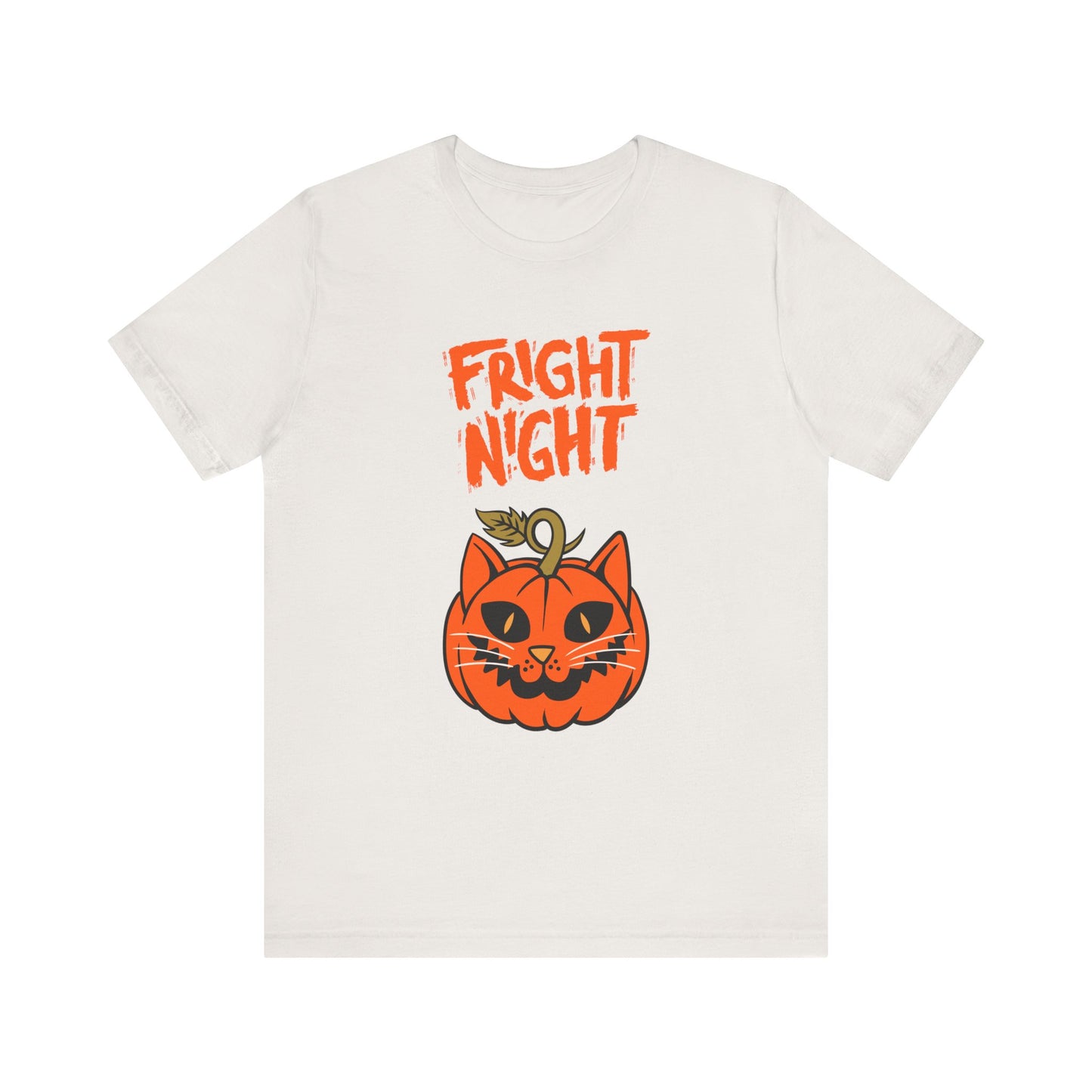 Halloween Cat Fright Night Tee