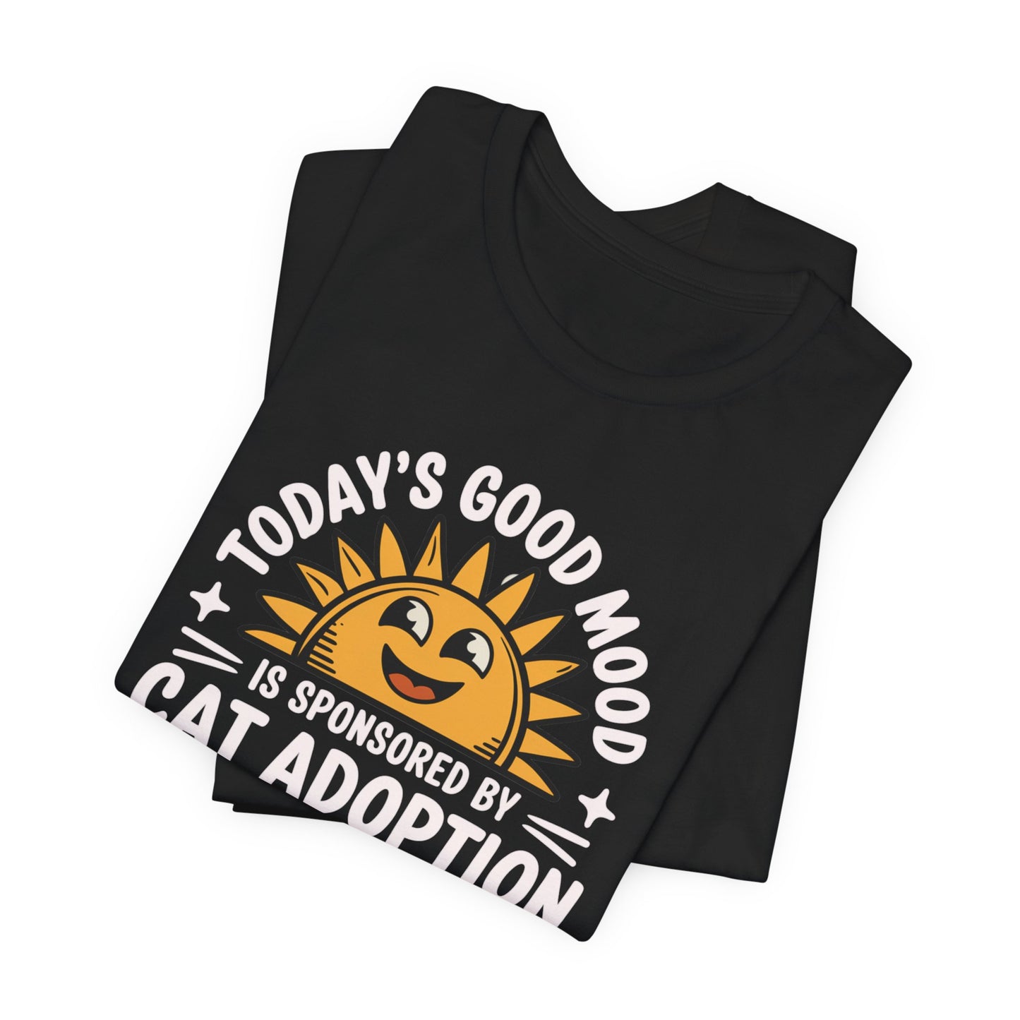 Today's Good Mood Sunny Cat Adoption Tee