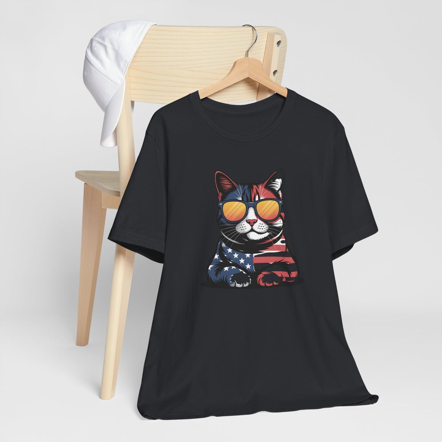 Patriotic Cool Cat T-Shirt