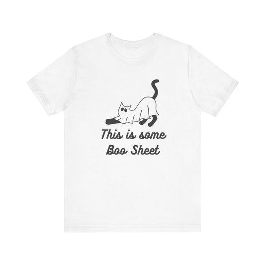This is Some Boo Sheet Cat Tee