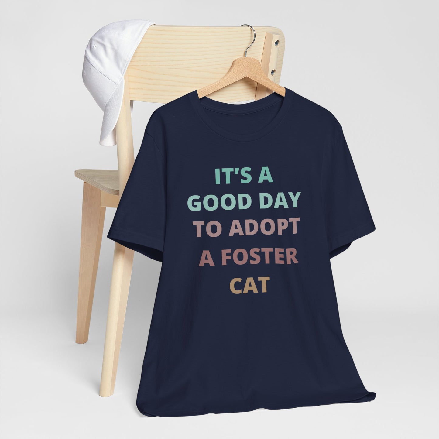 It’s a good day to adopt a foster cat tee shirt