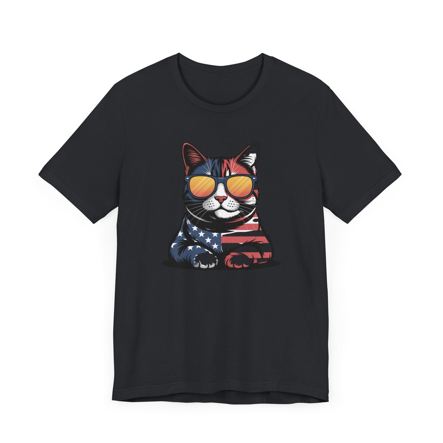 Patriotic Cool Cat T-Shirt