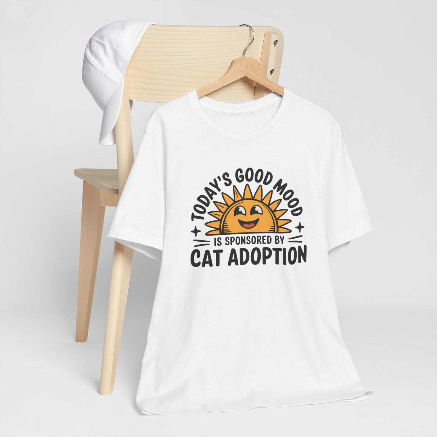 Today's Good Mood Sunny Cat Adoption Tee
