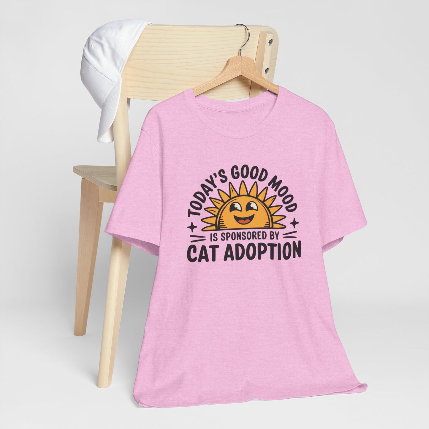 Today's Good Mood Sunny Cat Adoption Tee