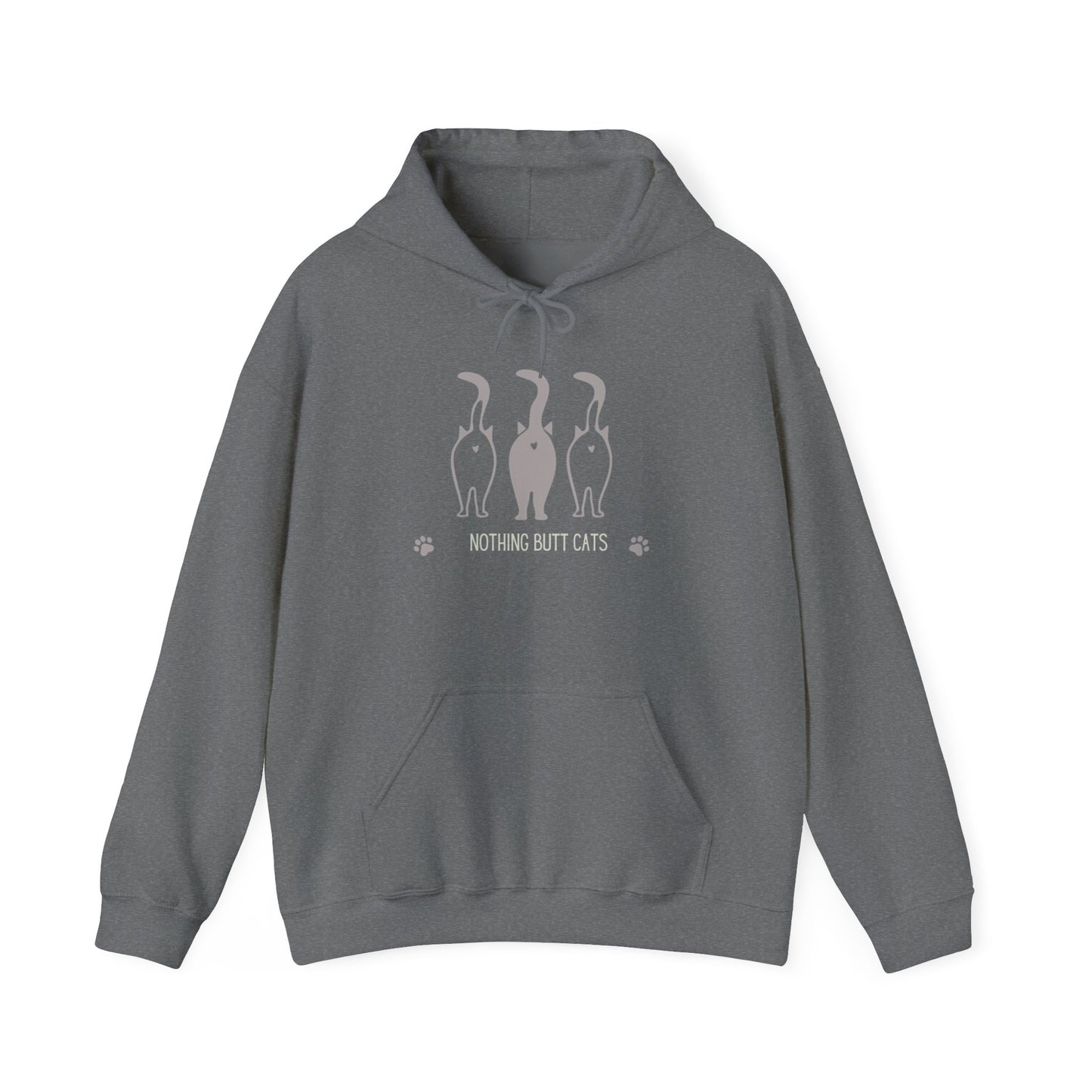 Nothing Butt Cats Unisex Heavy Blend™ Hooded Sweatshirt