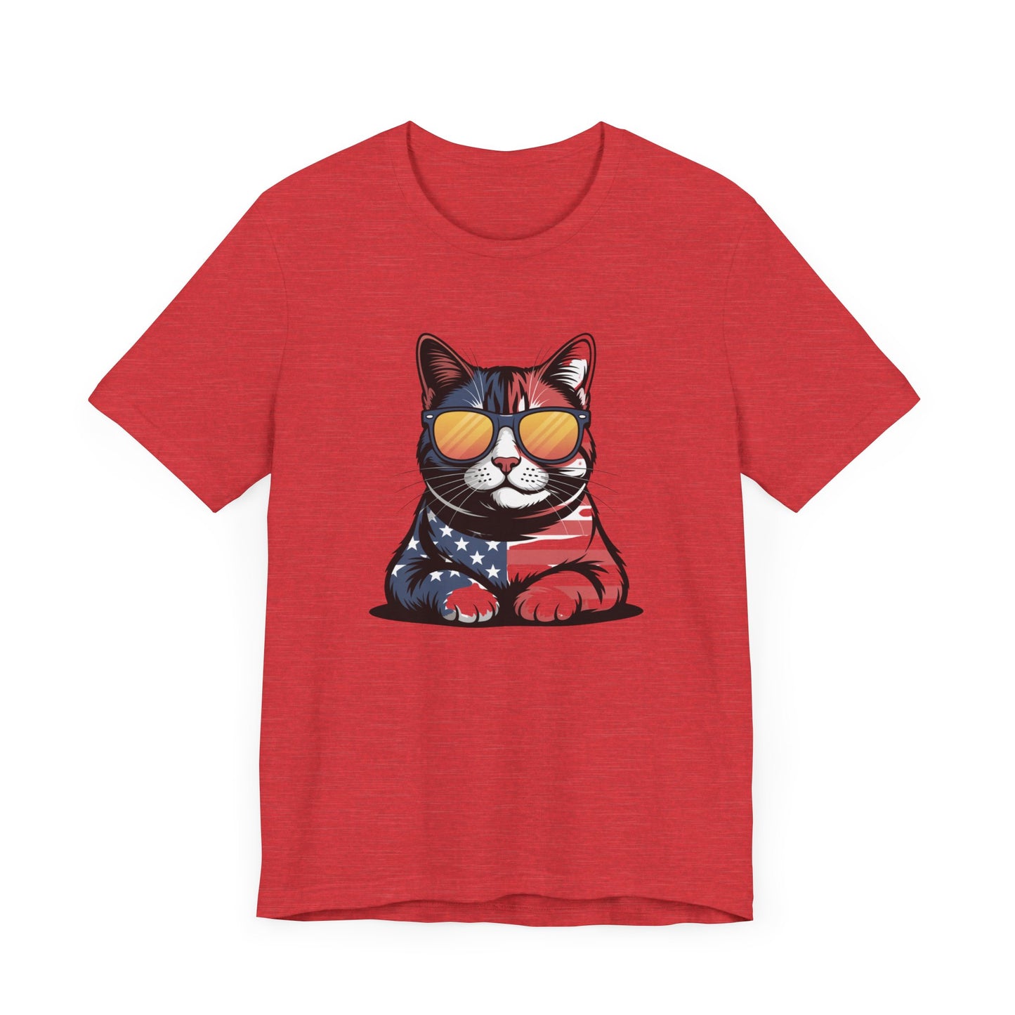 Patriotic Cool Cat T-Shirt