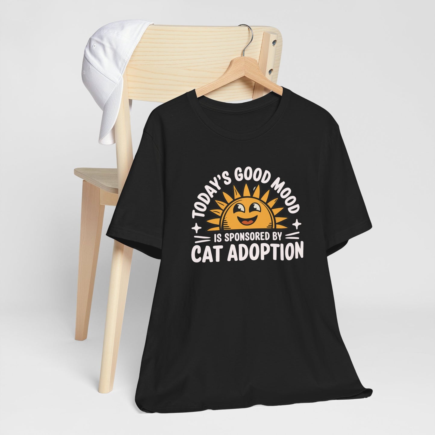 Today's Good Mood Sunny Cat Adoption Tee
