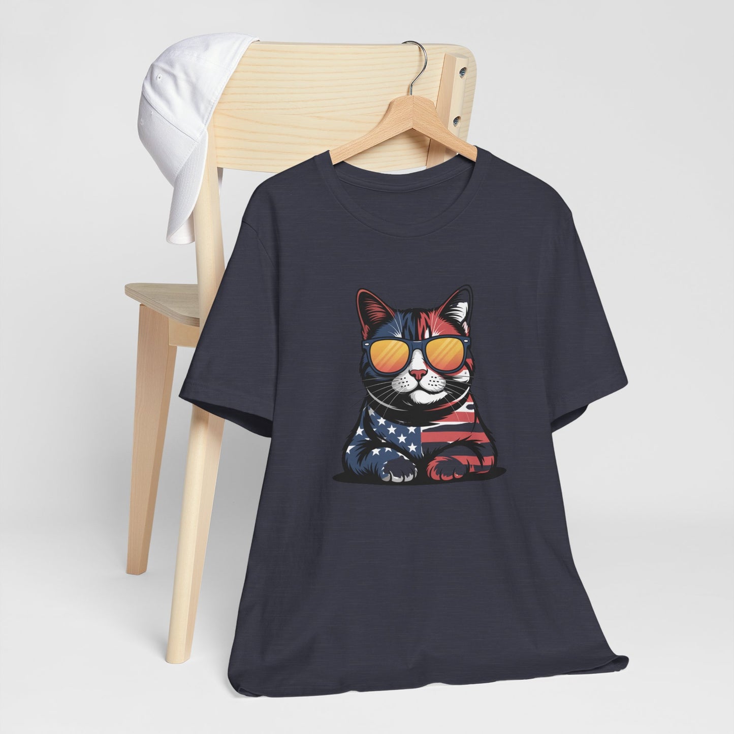 Patriotic Cool Cat T-Shirt