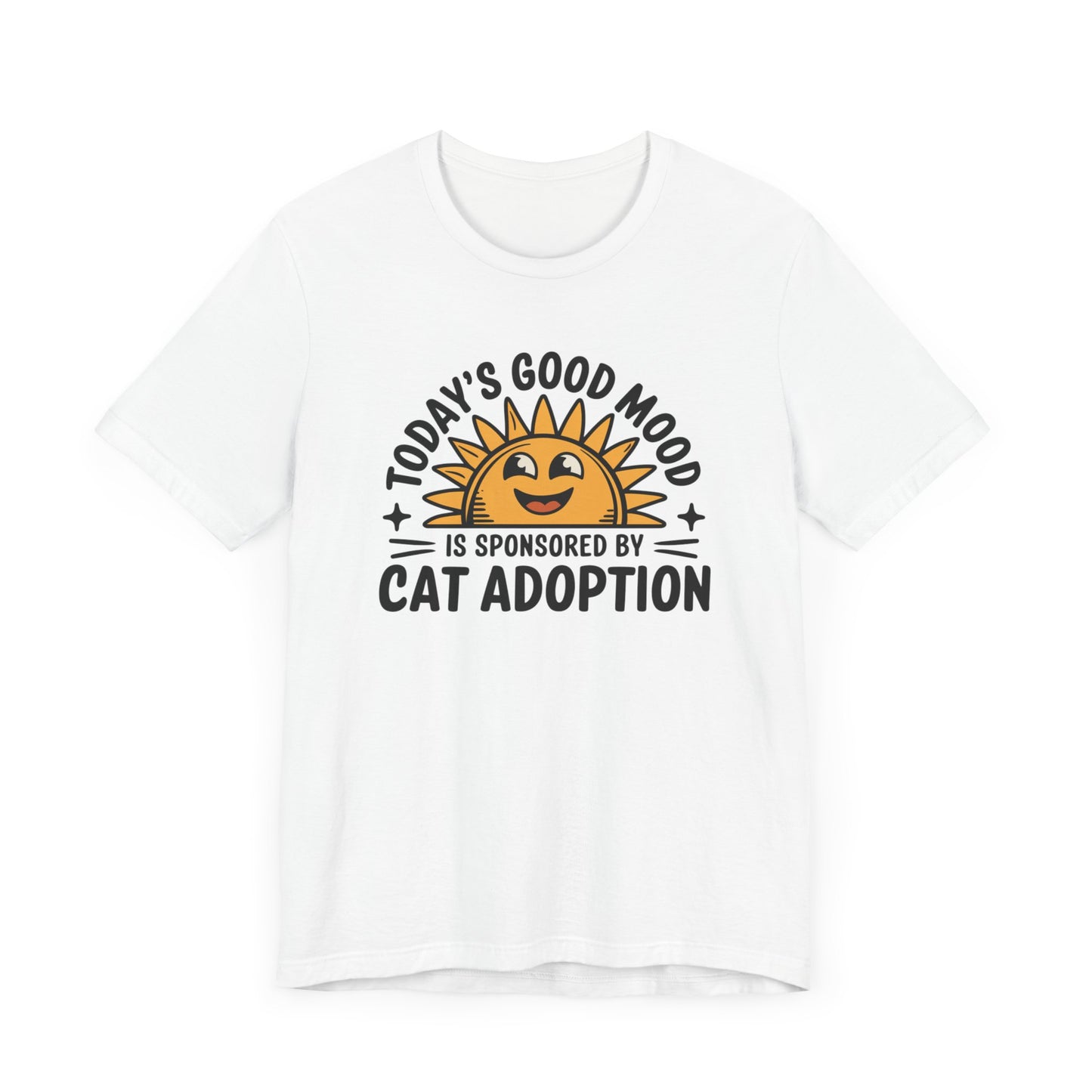 Today's Good Mood Sunny Cat Adoption Tee