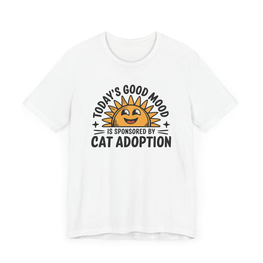 Today's Good Mood Sunny Cat Adoption Tee